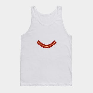 FUNNY Bacon Strip Tank Top